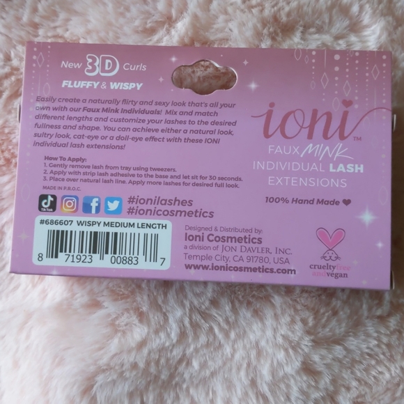 ๐Ioni Mink eyelashes ๐ฏ Hand Made|Vegan - Picture 9 of 11